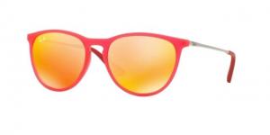 Ray-Ban RJ9060S Bifocal Prescription Sunglasses RJ9060S-70096Q-50 - Lens Diameter 50 mm, Frame Color Fuxia Fluo Trasp Rubber 053672291674