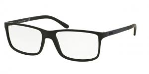 Polo PH2126 Eyeglass Frames 5505-55 - Matte Black Frame