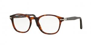 Persol PO3122V Single Vision Prescription Eyeglasses 24-48 - Havana Frame