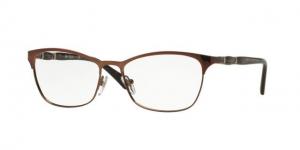 Vogue VO3987B Single Vision Prescription Eyeglasses 811-52 - Brown Frame