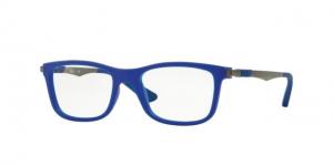 Ray-Ban RY1549 Progressive Prescription Eyeglasses 3655-46 - Matte Blue Frame