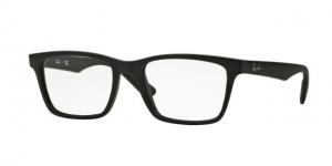 Ray-Ban RX7025 Eyeglass Frames 2077-55 - Matte Black Frame