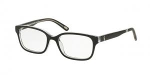 Polo PP8520 Progressive Prescription Eyeglasses 541-48 - Black Crystal Frame