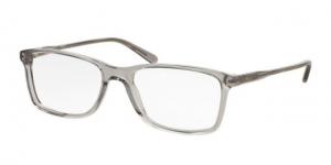 Polo PH2155 Eyeglass Frames 5413-54 - Shiny Semi Trasp Grey Frame