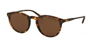 Polo PH4110 Sunglasses 513483-50 - Shiny Antique Havana Frame, Polar Brown Lenses