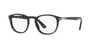 Persol PO3143V Single Vision Prescription Eyeglasses 95-49 - Black Frame