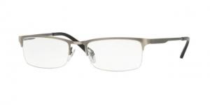 Sferoflex SF2276 Single Vision Prescription Eyeglasses 230-52 - Brusched Gunmetal Frame
