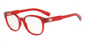 Armani Exchange AX3040F Bifocal Prescription Eyeglasses 8209-53 - Matte Transparent Watermelon Frame
