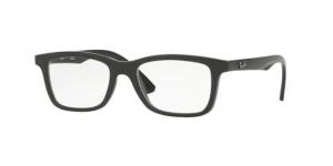 Ray-Ban RY1562 Progressive Prescription Eyeglasses 3542-48 - Shiny Black Frame