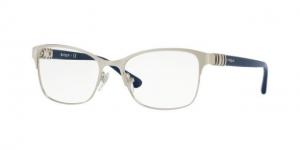 Vogue VO4050 Single Vision Prescription Eyeglasses 323-53 - Silver Frame VO405032353