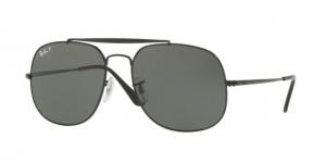 Ray-Ban RB3561 Sunglasses 002/58-57 - Black Frame, Polar Greeen Lenses