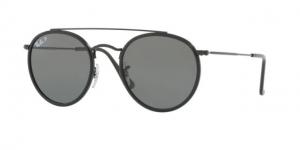 Ray-Ban RB3647N Sunglasses 002/58-51 - Black Frame, Polar Green Lenses