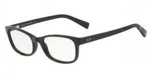 Armani Exchange AX3043F Bifocal Prescription Eyeglasses 8225-55 - Black Frame