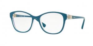 Vogue VO5169B Single Vision Prescription Eyeglasses 2564-52 - Top Aqua Green/serigraphy Frame