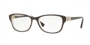 Vogue VO5170B Single Vision Prescription Eyeglasses 2561-52 - Top Dark Brown/serigraphy Frame