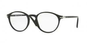 Persol PO3174V Single Vision Prescription Eyeglasses 95-49 - Black Frame