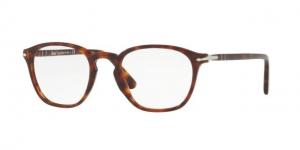 Persol PO3178V Single Vision Prescription Eyeglasses 24-50 - Havana Frame