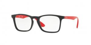 Ray-Ban RY1553 Progressive Prescription Eyeglasses 3725-48 - Black Frame 053672786422