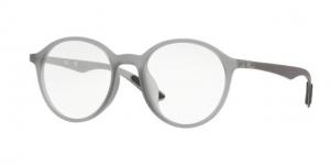 Ray-Ban RX8904F Eyeglass Frames 5244-52 - Matte Trasparent Grey