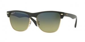 Ray-Ban RB4175 Sunglasses 877/76-57 - Demigloss Black Frame, Green Gradient Blue - Polar Lenses