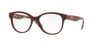 Burberry BE2278 Eyeglass Frames 3742-54 - Bordeaux Frame