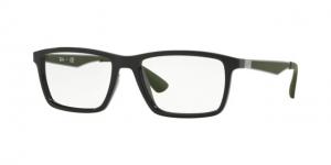 Ray-Ban RX7056 Eyeglass Frames 5812-55 - Black Frame