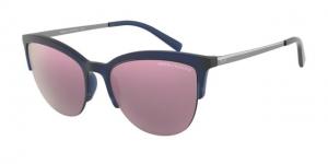 Armani Exchange AX4083S Sunglasses 82685R-54 - Men's, Dark Grey Mirror Pink Lenses