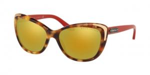 Ralph Lauren RL8171 Sunglasses 56155A-56 - , Brown Orange 24k Iridium Lenses 053672949094