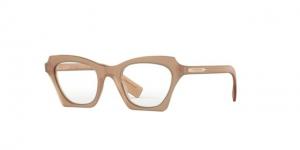 Burberry BE4283 Sunglasses 37501W-49 - Men's, Matte Brown Frame, Clear Lenses