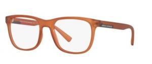 Armani Exchange AX3056F Eyeglass Frames 8277-53 - Matte Transparent Caramel