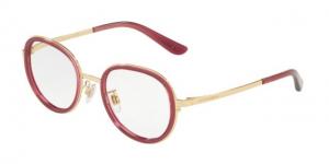 Dolce&Gabbana DG1307 Eyeglass Frames 1754-49 - Transparent Black Cherry
