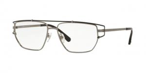 Versace VE1257 Eyeglass Frames 1256-55 - Gunmetal Frame