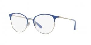 Vogue VO4108 Eyeglass Frames 323-51 - Blue/Silver Frame