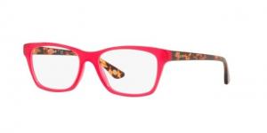 Vogue VO2714 Eyeglass Frames 2693-52 - Transparent / Red Frame