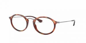 Ray-Ban RX2547V Eyeglass Frames 5831-51 - Havana Red Frame