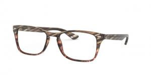 Ray-Ban RX5228M Eyeglass Frames 5837-56 - Grey Gradient Brown Frame