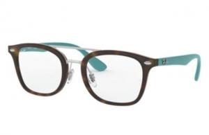 Ray-Ban RY1585 Eyeglass Frames 3779-45 - Matte Havana Frame