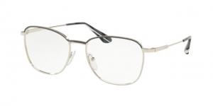 Prada CONCEPTUAL PR57VV Eyeglass Frames 3291O1-54 - Gunmetal/Silver