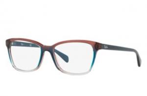 Ray-Ban RX5362 Eyeglass Frames 5834-54 - Tri Gradient Blue/Red/Light Blue Frame
