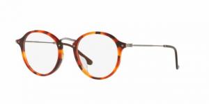 Ray-Ban RX2447VF Eyeglass Frames 5831-49 - Havana Red Frame