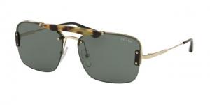 Prada CONCEPTUAL PR56VS Sunglasses 09R254-33 - , Green Lenses