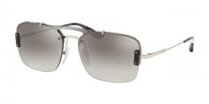 Prada CONCEPTUAL PR56VS Sunglasses 1BC4S1-33 - , Gradient Grey Mirror Silver Lenses