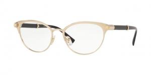Versace V-ROCK VE1259Q Eyeglass Frames 1444-52 - Pale Gold