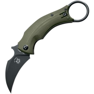 Fox 591OD Bastinelli BlackBird Linerlock 053675916468