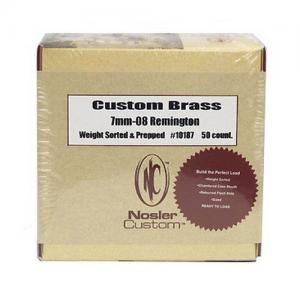 Nosler Ammunition 10187 Custom Brass 7MM08 50 054041101875