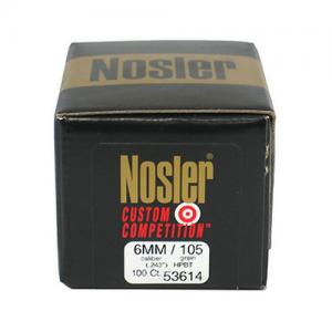 Nosler Ammunition 53614 CUST Comp 6MM 105 HPBt 100 53614