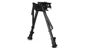 Hawke Sport Optics Swivel & Tilt Bipod, 9-13 in, with Lever, Black, 70011 054492700110