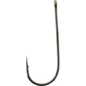 Owner Straight Shank Wide Gap Hook - Black Chrome 4/0 054831000999