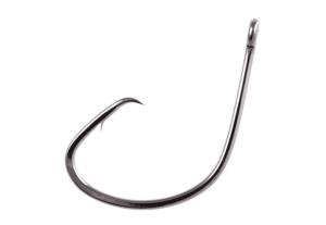 Owner Hooks Mutu Light Circle Hook Hook, Hangnail Point Light Wire, Black Chrome, Size 10, 11 Per Pack, 5114-011