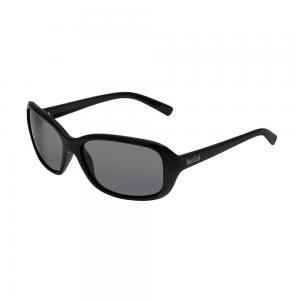 Bolle Molly 58mm Rectangle TNS Sunglasses for Women (Shiny Black) 054917278427